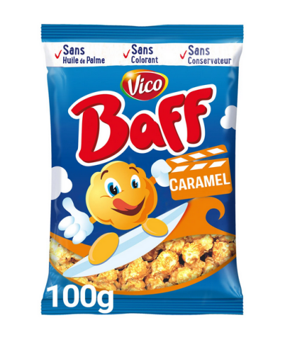 Pop corn caramel BAFF 