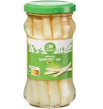 Asperges blanches mini 110 g